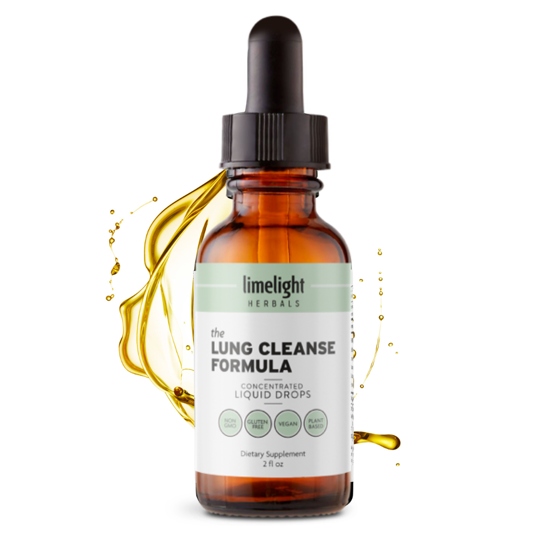 The Lung Cleanse Formula - Optimize Lung Health - Limelight Herbals